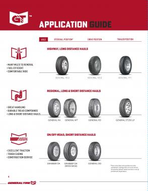 Commercial Truck Tire Data Guide tire image number 3